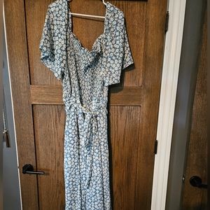 Floral Jumpsuit Romper